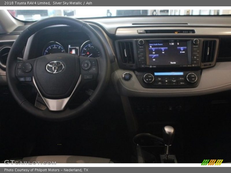 Silver Sky Metallic / Ash 2018 Toyota RAV4 Limited