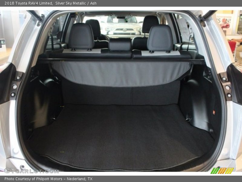 Silver Sky Metallic / Ash 2018 Toyota RAV4 Limited