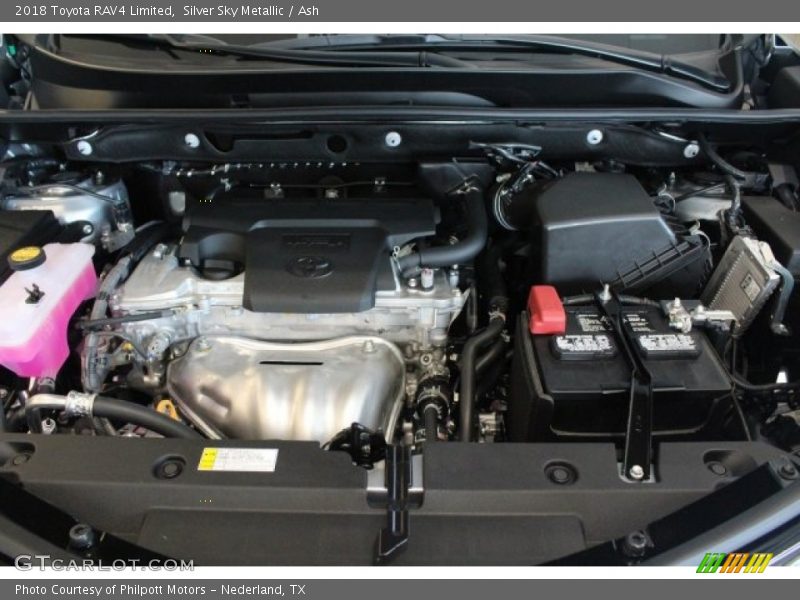 Silver Sky Metallic / Ash 2018 Toyota RAV4 Limited