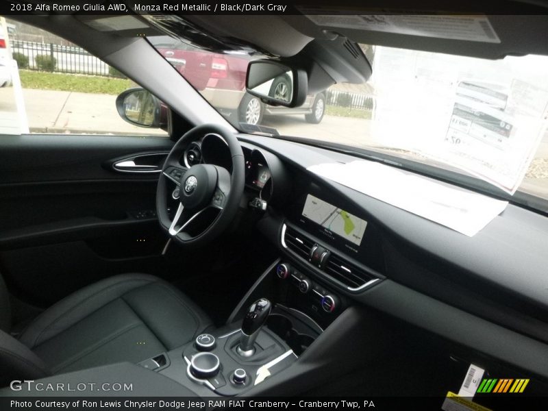 Dashboard of 2018 Giulia AWD