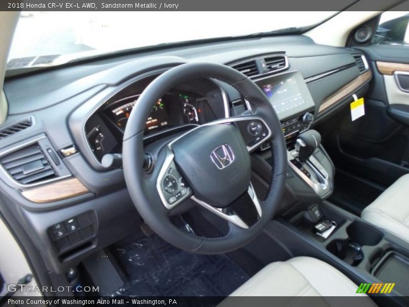 Dashboard of 2018 CR-V EX-L AWD