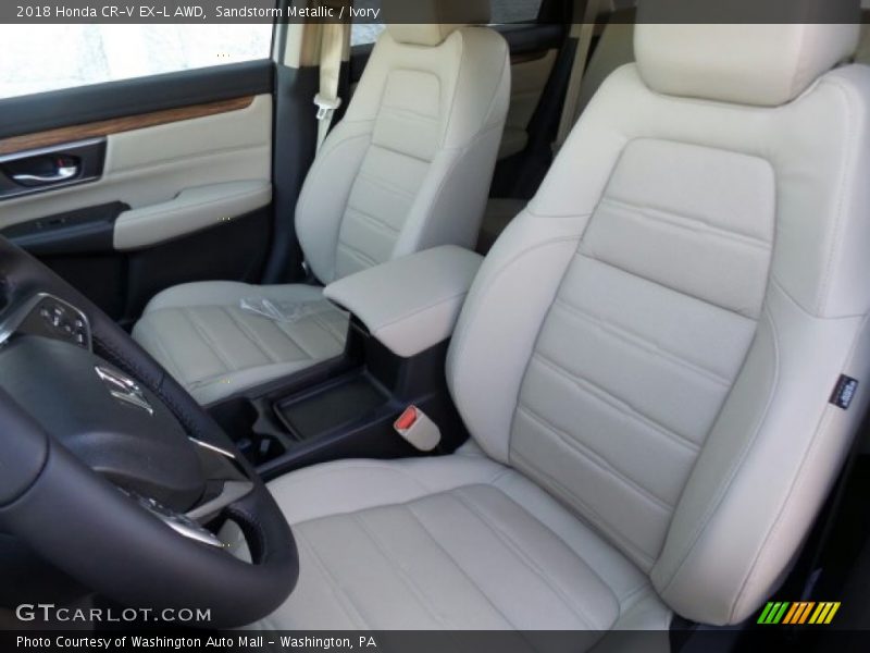 Front Seat of 2018 CR-V EX-L AWD