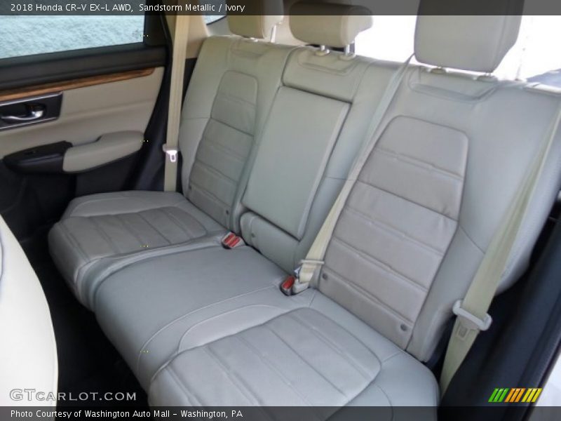 Rear Seat of 2018 CR-V EX-L AWD