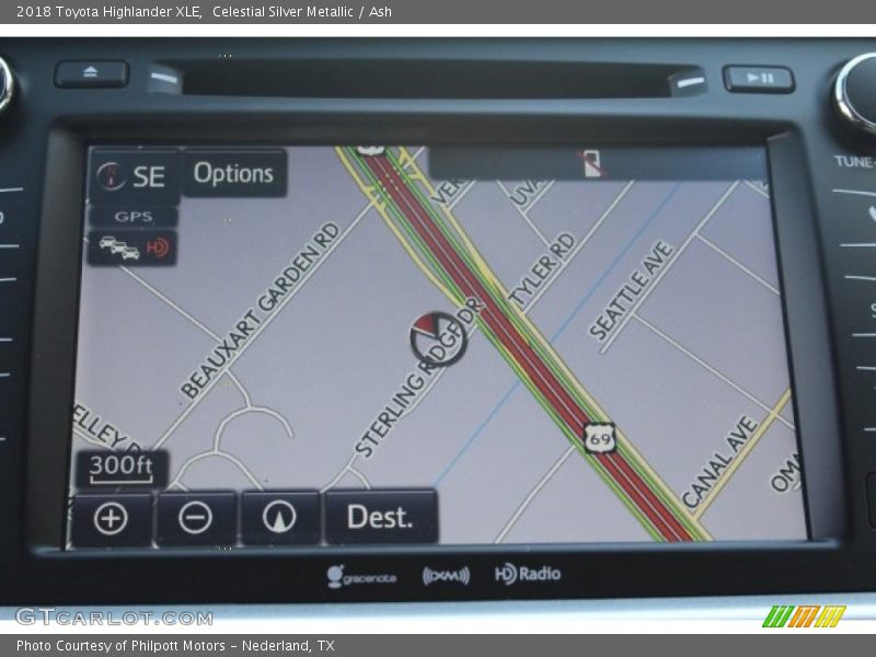 Celestial Silver Metallic / Ash 2018 Toyota Highlander XLE