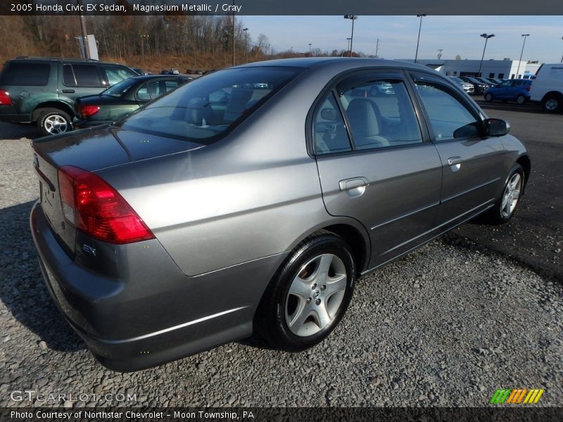 Magnesium Metallic / Gray 2005 Honda Civic EX Sedan