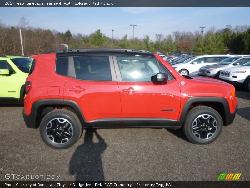 Colorado Red / Black 2017 Jeep Renegade Trailhawk 4x4