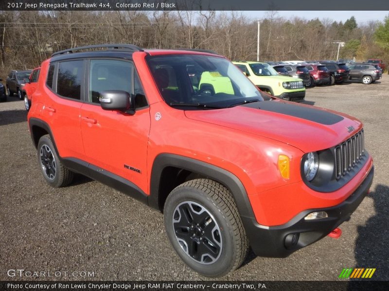Colorado Red / Black 2017 Jeep Renegade Trailhawk 4x4
