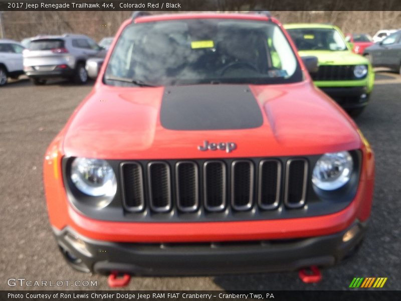 Colorado Red / Black 2017 Jeep Renegade Trailhawk 4x4