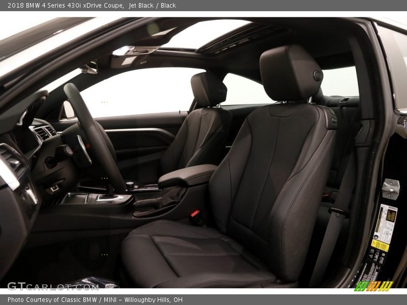 Jet Black / Black 2018 BMW 4 Series 430i xDrive Coupe