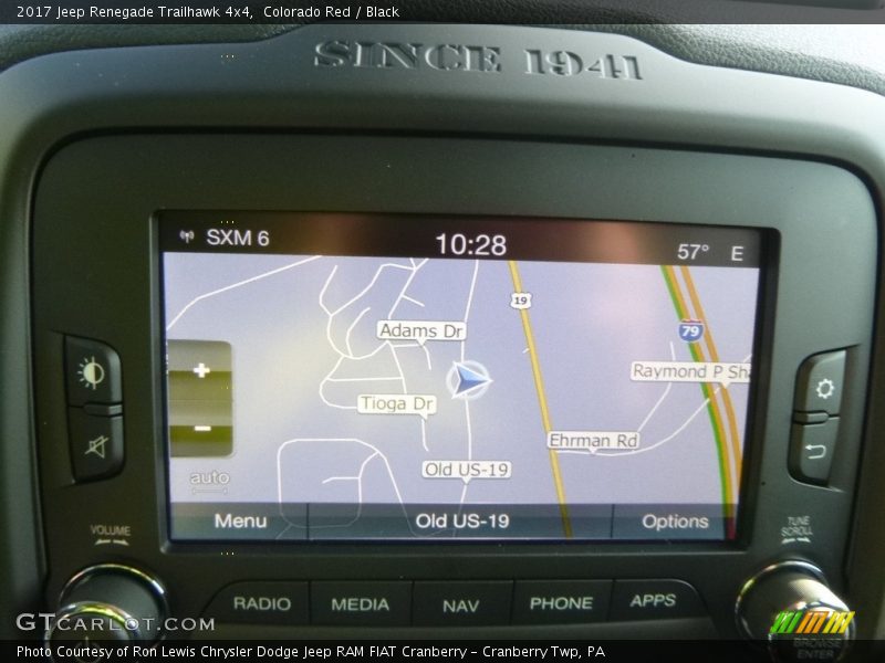 Colorado Red / Black 2017 Jeep Renegade Trailhawk 4x4