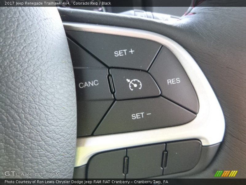 Colorado Red / Black 2017 Jeep Renegade Trailhawk 4x4