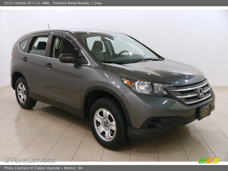 Polished Metal Metallic / Gray 2013 Honda CR-V LX AWD