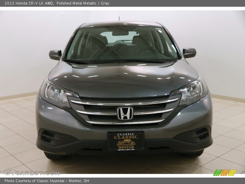 Polished Metal Metallic / Gray 2013 Honda CR-V LX AWD