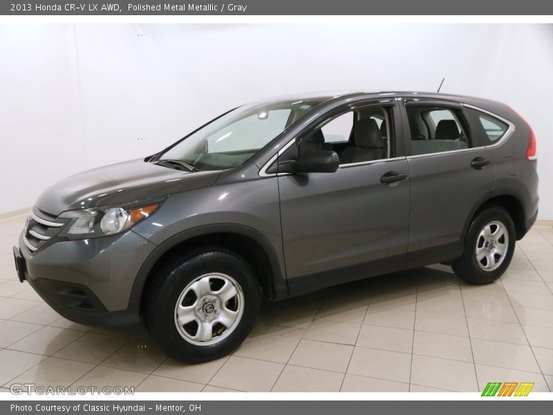 Polished Metal Metallic / Gray 2013 Honda CR-V LX AWD