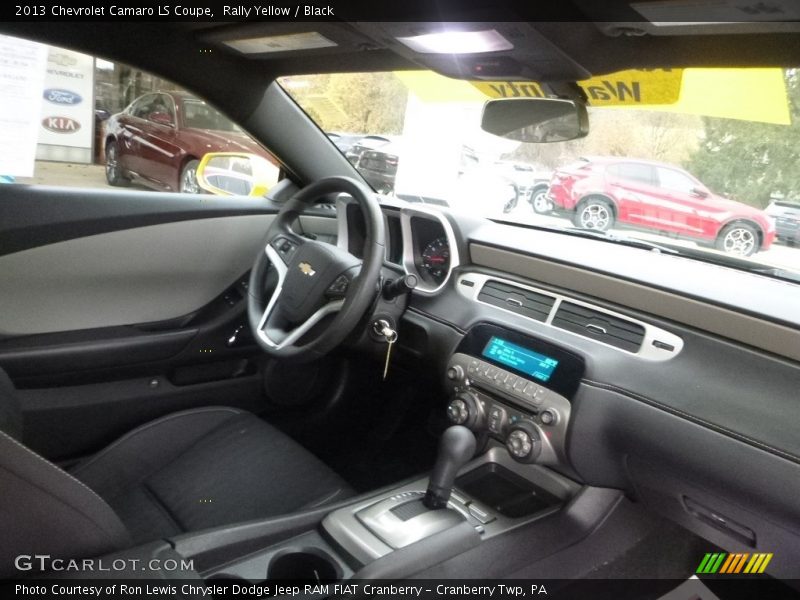 Rally Yellow / Black 2013 Chevrolet Camaro LS Coupe