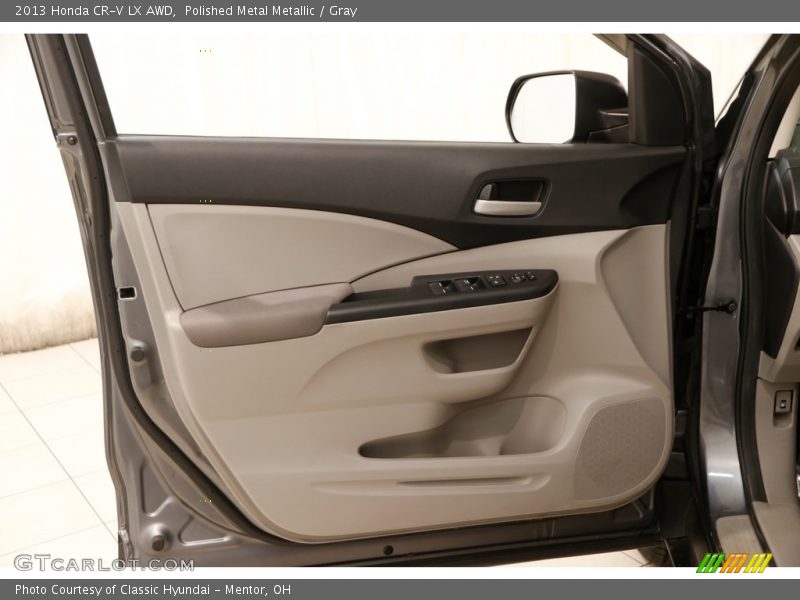 Polished Metal Metallic / Gray 2013 Honda CR-V LX AWD