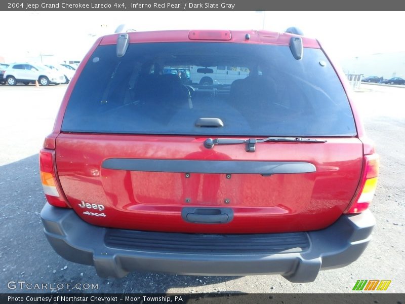 Inferno Red Pearl / Dark Slate Gray 2004 Jeep Grand Cherokee Laredo 4x4