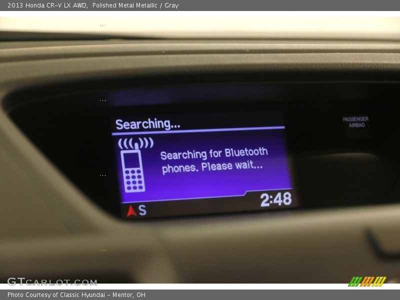 Polished Metal Metallic / Gray 2013 Honda CR-V LX AWD