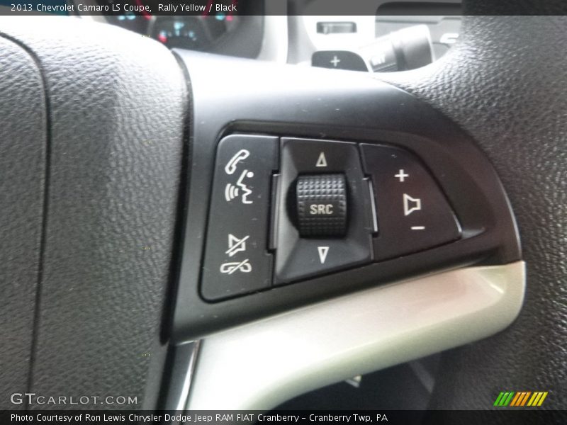 Rally Yellow / Black 2013 Chevrolet Camaro LS Coupe
