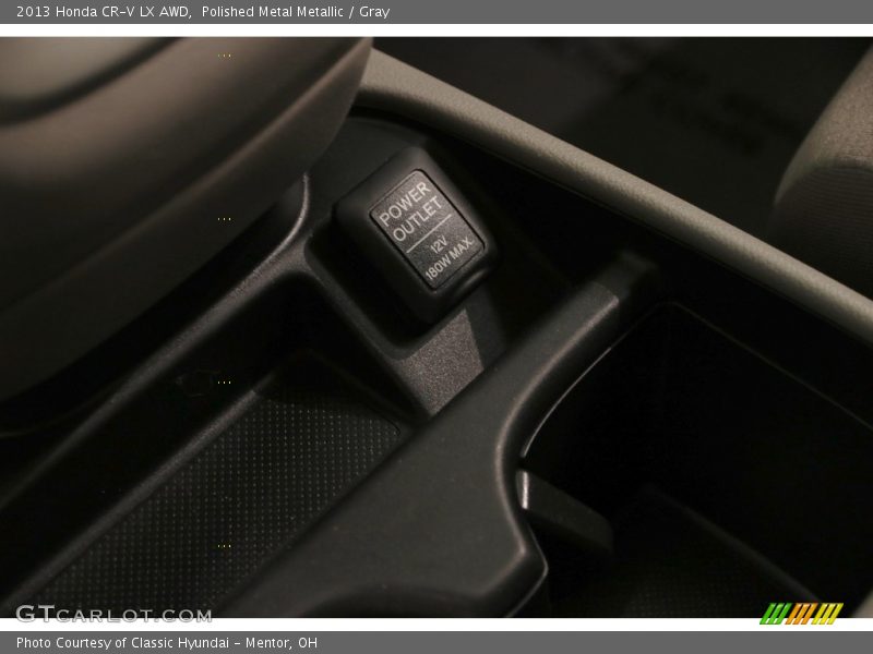 Polished Metal Metallic / Gray 2013 Honda CR-V LX AWD