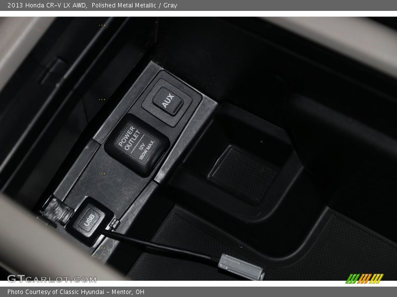 Polished Metal Metallic / Gray 2013 Honda CR-V LX AWD
