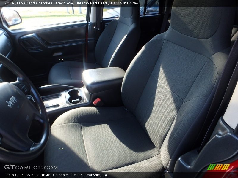 Inferno Red Pearl / Dark Slate Gray 2004 Jeep Grand Cherokee Laredo 4x4