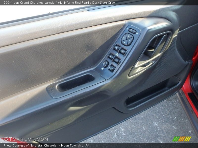 Inferno Red Pearl / Dark Slate Gray 2004 Jeep Grand Cherokee Laredo 4x4