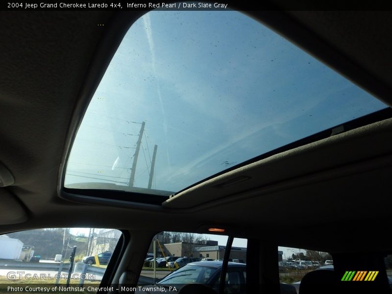 Inferno Red Pearl / Dark Slate Gray 2004 Jeep Grand Cherokee Laredo 4x4