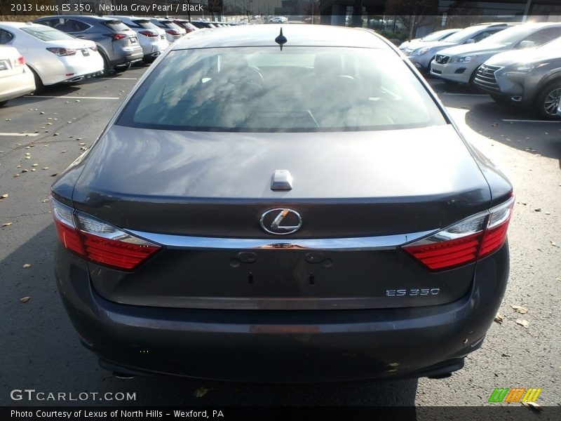 Nebula Gray Pearl / Black 2013 Lexus ES 350