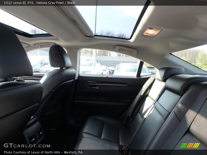Nebula Gray Pearl / Black 2013 Lexus ES 350