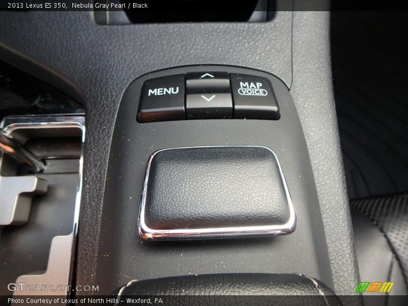 Nebula Gray Pearl / Black 2013 Lexus ES 350