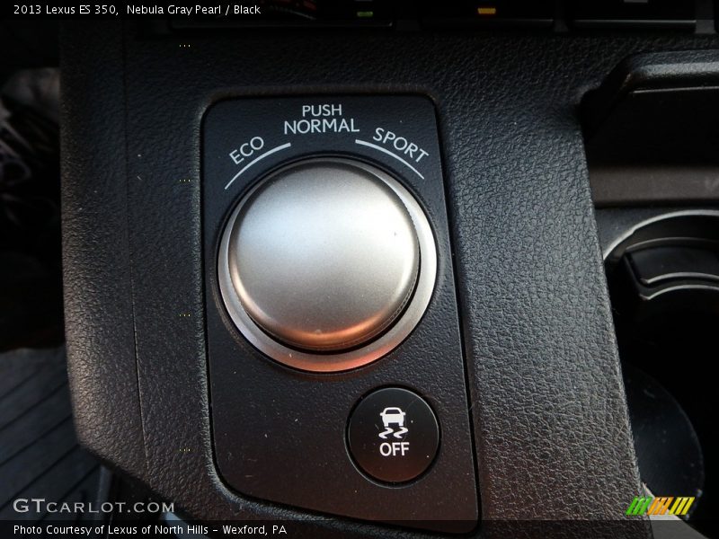 Nebula Gray Pearl / Black 2013 Lexus ES 350