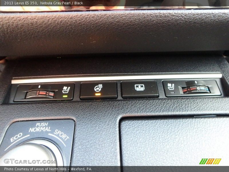 Nebula Gray Pearl / Black 2013 Lexus ES 350