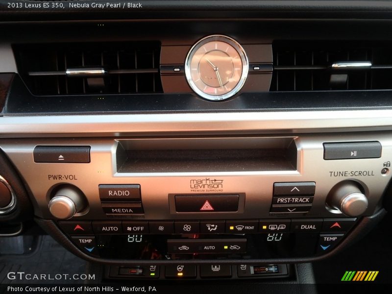 Nebula Gray Pearl / Black 2013 Lexus ES 350
