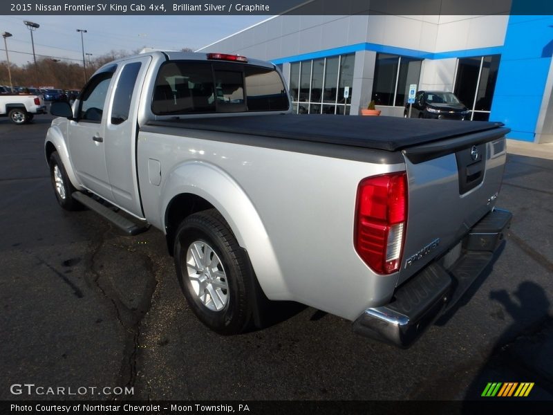 Brilliant Silver / Graphite 2015 Nissan Frontier SV King Cab 4x4