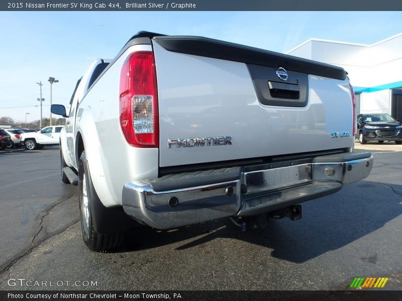 Brilliant Silver / Graphite 2015 Nissan Frontier SV King Cab 4x4