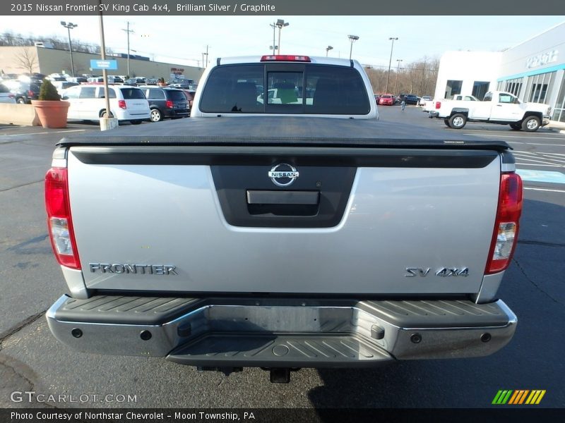 Brilliant Silver / Graphite 2015 Nissan Frontier SV King Cab 4x4