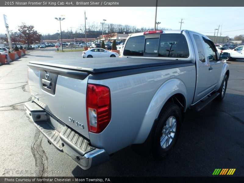 Brilliant Silver / Graphite 2015 Nissan Frontier SV King Cab 4x4