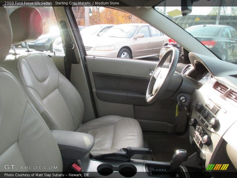 Sterling Grey Metallic / Medium Stone 2009 Ford Focus SEL Sedan