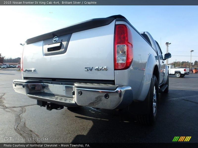 Brilliant Silver / Graphite 2015 Nissan Frontier SV King Cab 4x4