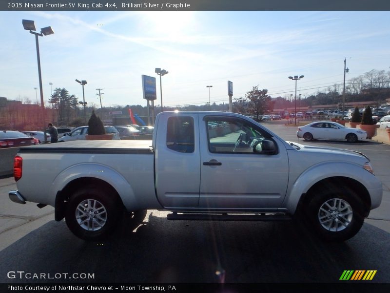 Brilliant Silver / Graphite 2015 Nissan Frontier SV King Cab 4x4