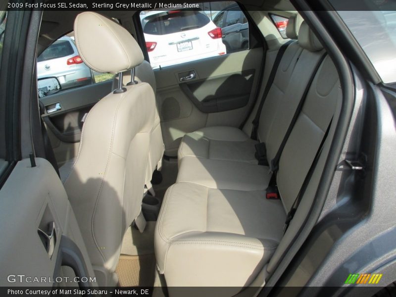 Sterling Grey Metallic / Medium Stone 2009 Ford Focus SEL Sedan