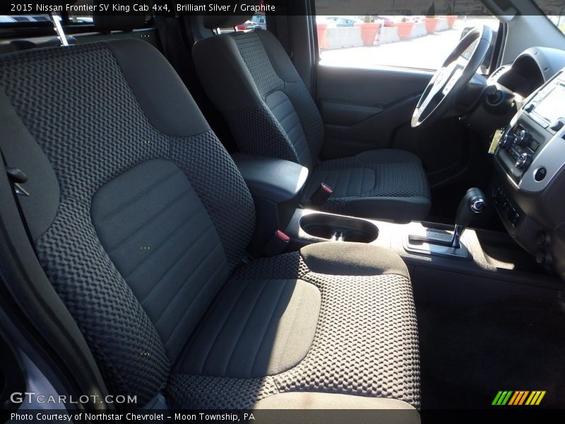 Brilliant Silver / Graphite 2015 Nissan Frontier SV King Cab 4x4