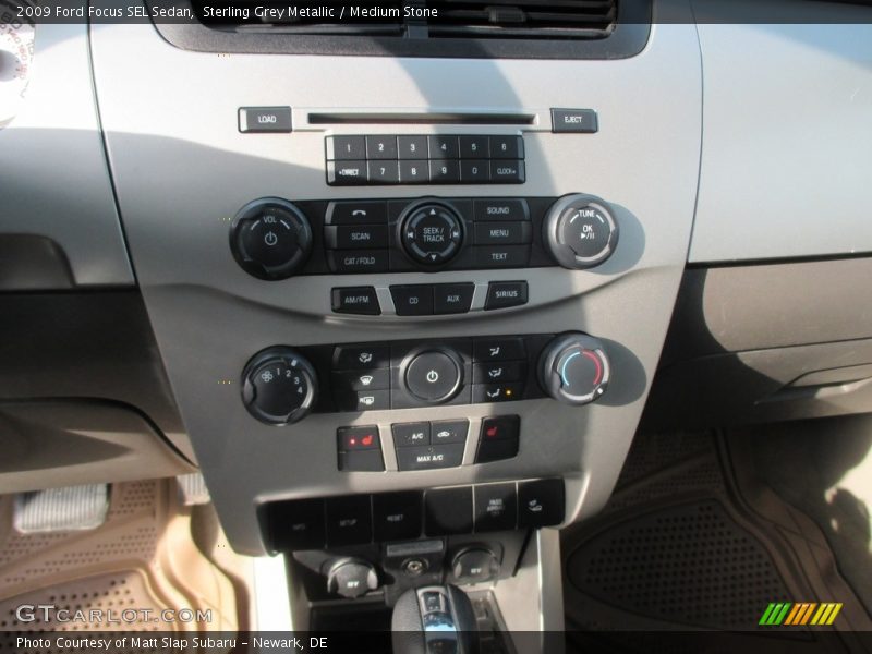 Sterling Grey Metallic / Medium Stone 2009 Ford Focus SEL Sedan