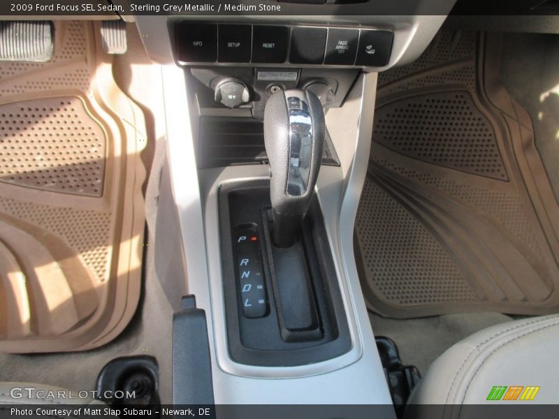 Sterling Grey Metallic / Medium Stone 2009 Ford Focus SEL Sedan