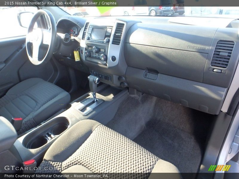 Brilliant Silver / Graphite 2015 Nissan Frontier SV King Cab 4x4