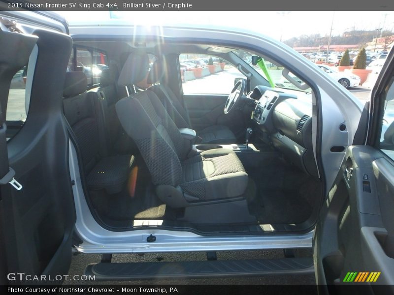 Brilliant Silver / Graphite 2015 Nissan Frontier SV King Cab 4x4