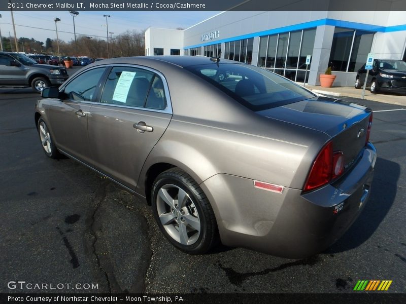 Mocha Steel Metallic / Cocoa/Cashmere 2011 Chevrolet Malibu LT