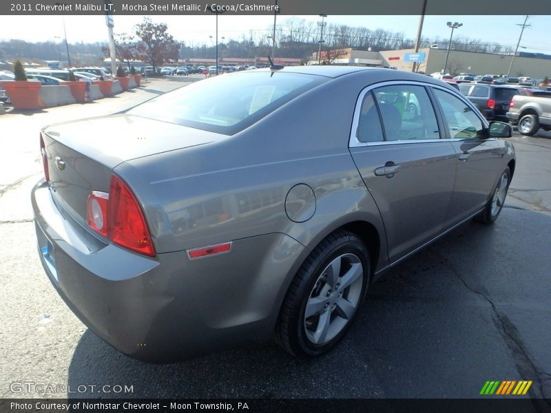 Mocha Steel Metallic / Cocoa/Cashmere 2011 Chevrolet Malibu LT