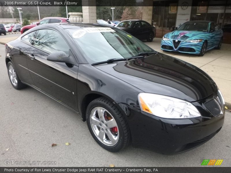 Black / Ebony 2006 Pontiac G6 GT Coupe